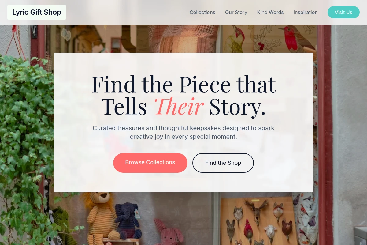 Lyric Gift Shop